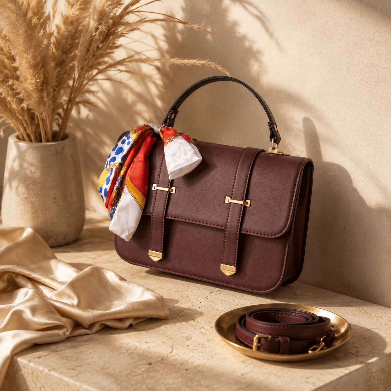 Colette - Sac Cartable Structuré